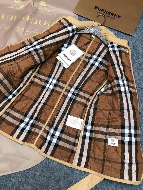 Áo khoác giữ ấm Burberry hai màu siêu cấp 1:1