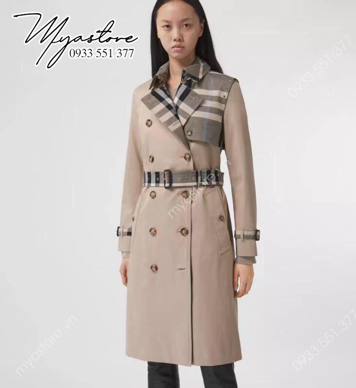 Áo khoác nữ Burberry dáng dài 