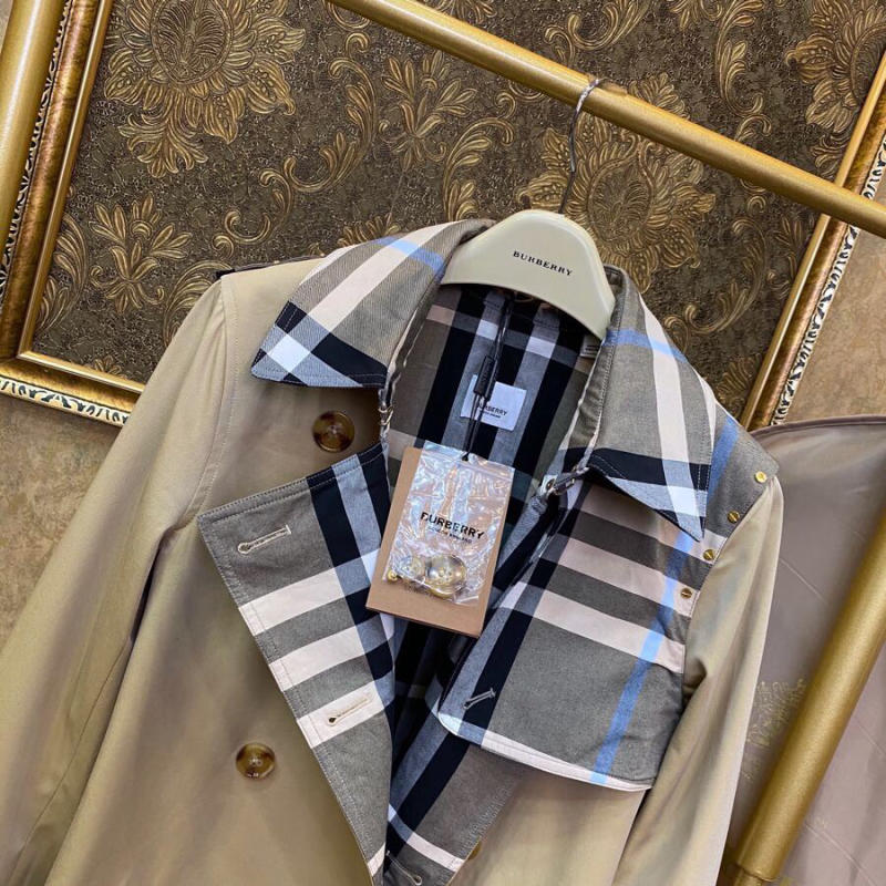 Áo khoác nữ Burberry dáng dài 