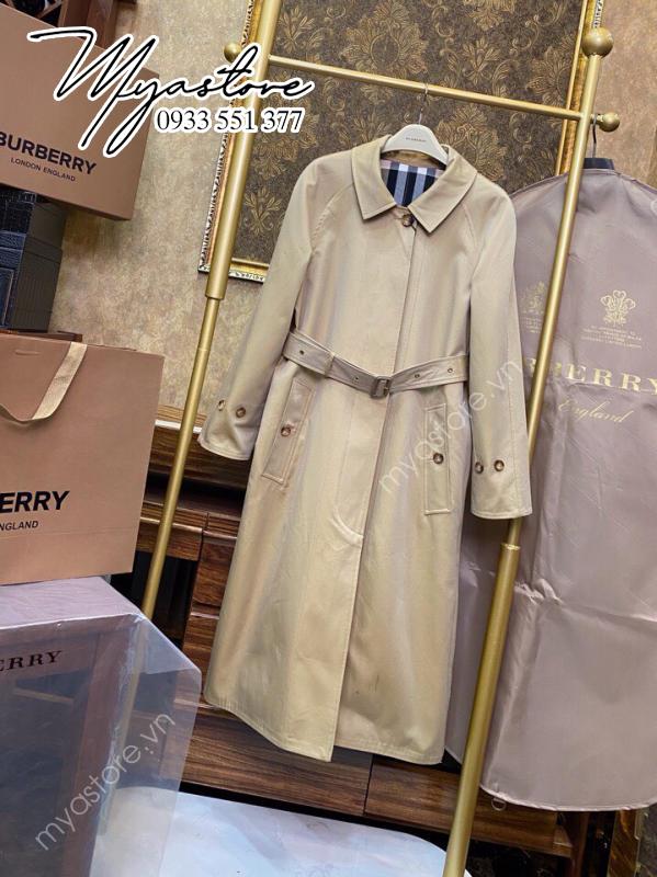 Áo khoác nữ Burberry dáng dài 