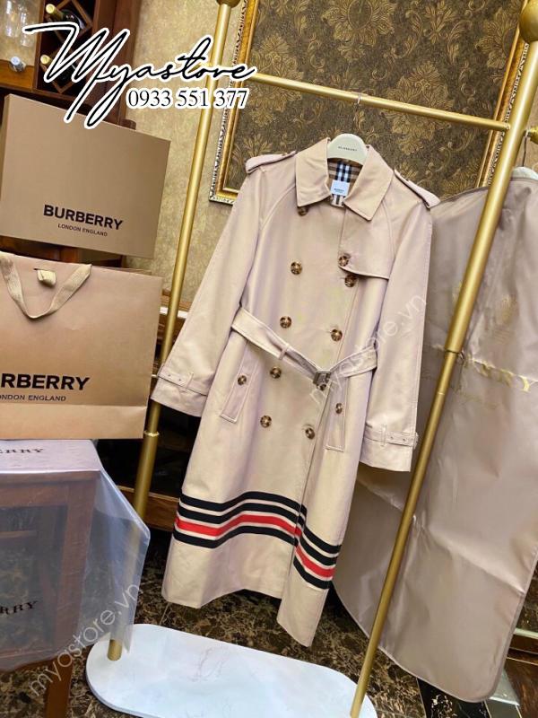 Áo khoác nữ Burberry dáng dài 