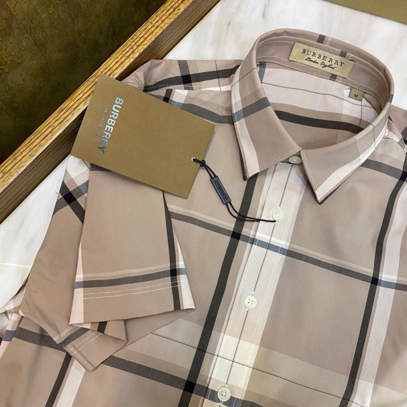 Áo sơ mi Burberry Check nam hàng hiệu cao cấp