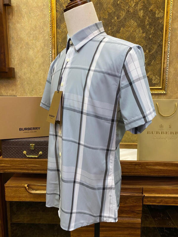 Áo sơ mi Burberry Check nam hàng hiệu cao cấp