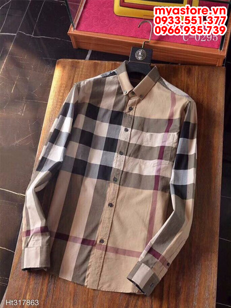 Áo sơ mi nam Burberry - Đủ size: M-XXXL (SMN14101801)