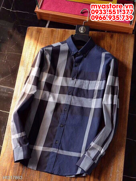 Áo sơ mi nam Burberry - Đủ size: M-XXXL (SMN14101801)