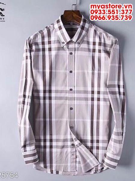 Áo sơ mi nam Burberry - Đủ size: M-XXXL (SMN14101801)