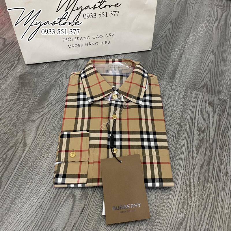 Áo sơmi nam Burberry siêu cấp