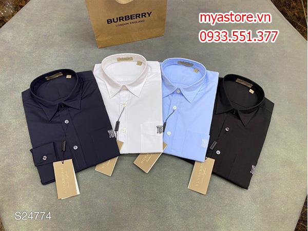 Áo sơmi nam Burberry tay dài