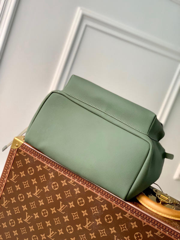 Balo Louis Vuitton Aerogram nguyên bản màu xanh siêu cấp 1:1