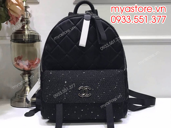 Balo nữ Chanel dạ siêu cấp-like auth