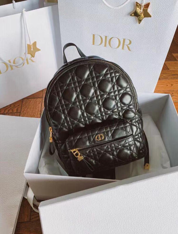 Balo nữ Dior like auth màu đen