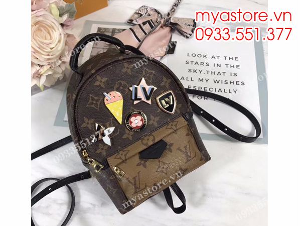 Balo nữ LV Monogram Mini siêu cấp