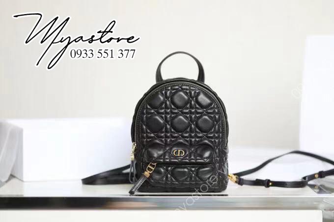 Balo nữ mini DIOR BACKPACK like auth