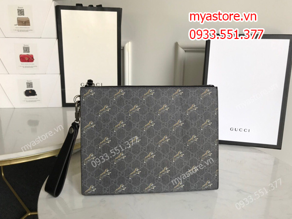 Cluth, ví cầm tay nam Gucci 