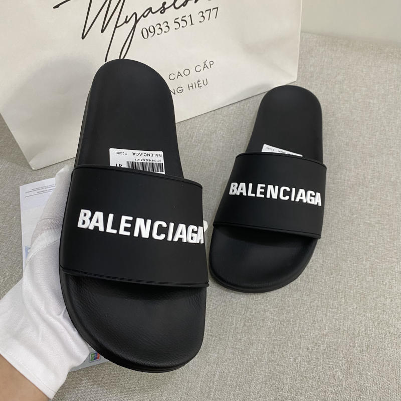 Dép nam Balenciaga màu đen