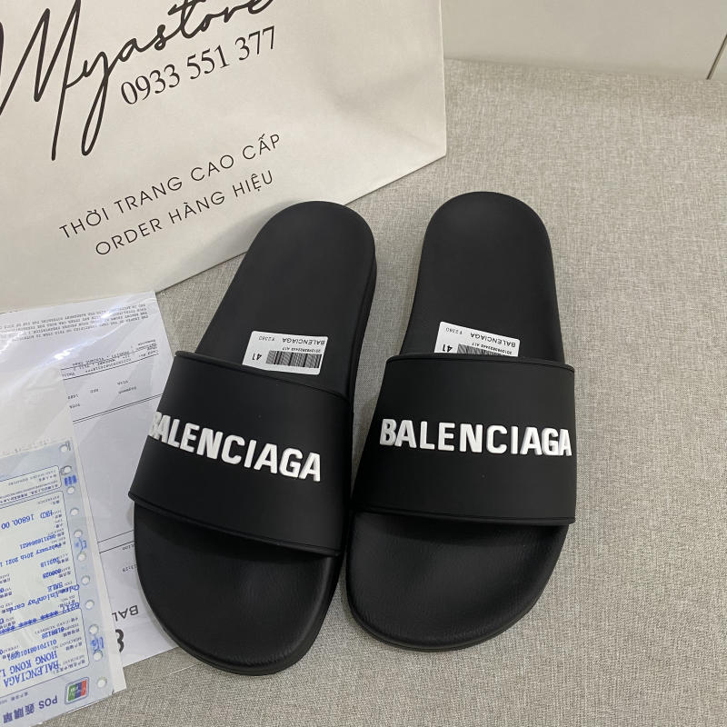 Dép nam Balenciaga màu đen