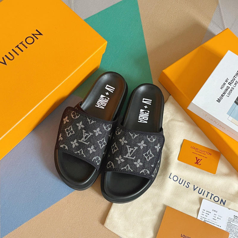 Dép nam nữ Louis Vuitton siêu cấp 1:1