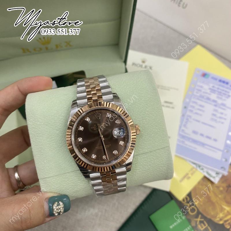 Đồng hồ nam Rolex Datejust siêu cấp trả khách