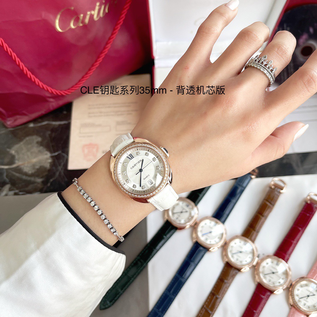 Đồng hồ nữ Cartier CLE siêu cấp 1:1