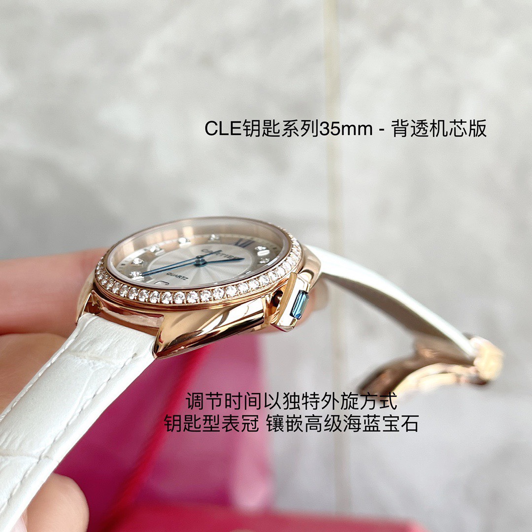 Đồng hồ nữ Cartier CLE siêu cấp 1:1