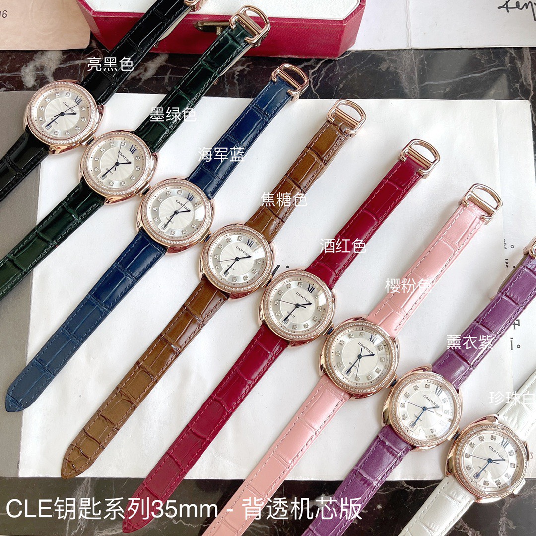 Đồng hồ nữ Cartier CLE siêu cấp 1:1