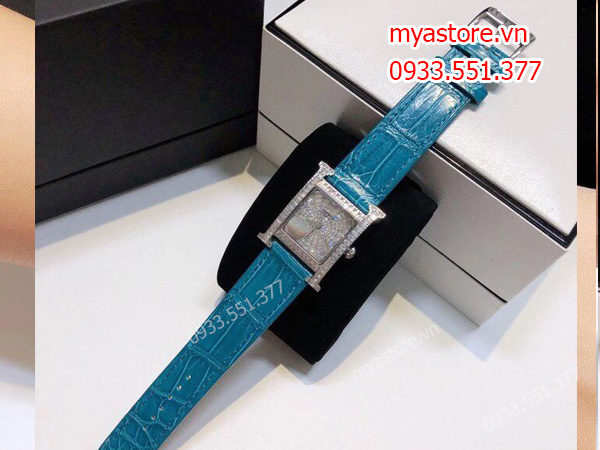 Đồng Hồ Nữ Hermes dây Da Siêu cấp 26mm