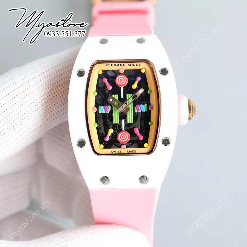 Đồng Hồ Richard Mille đính kim cương Moisannite siêu cấp 1:1 