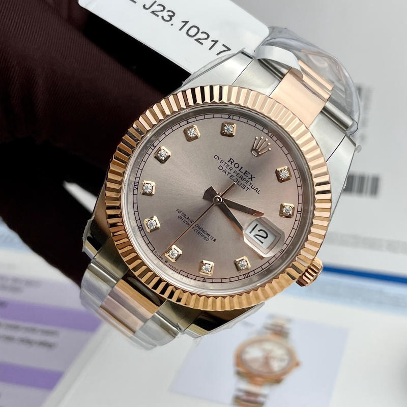 Đồng hồ Rolex Datejust Clean Bọc Vàng 18k - New 2023 siêu cấp 1:1