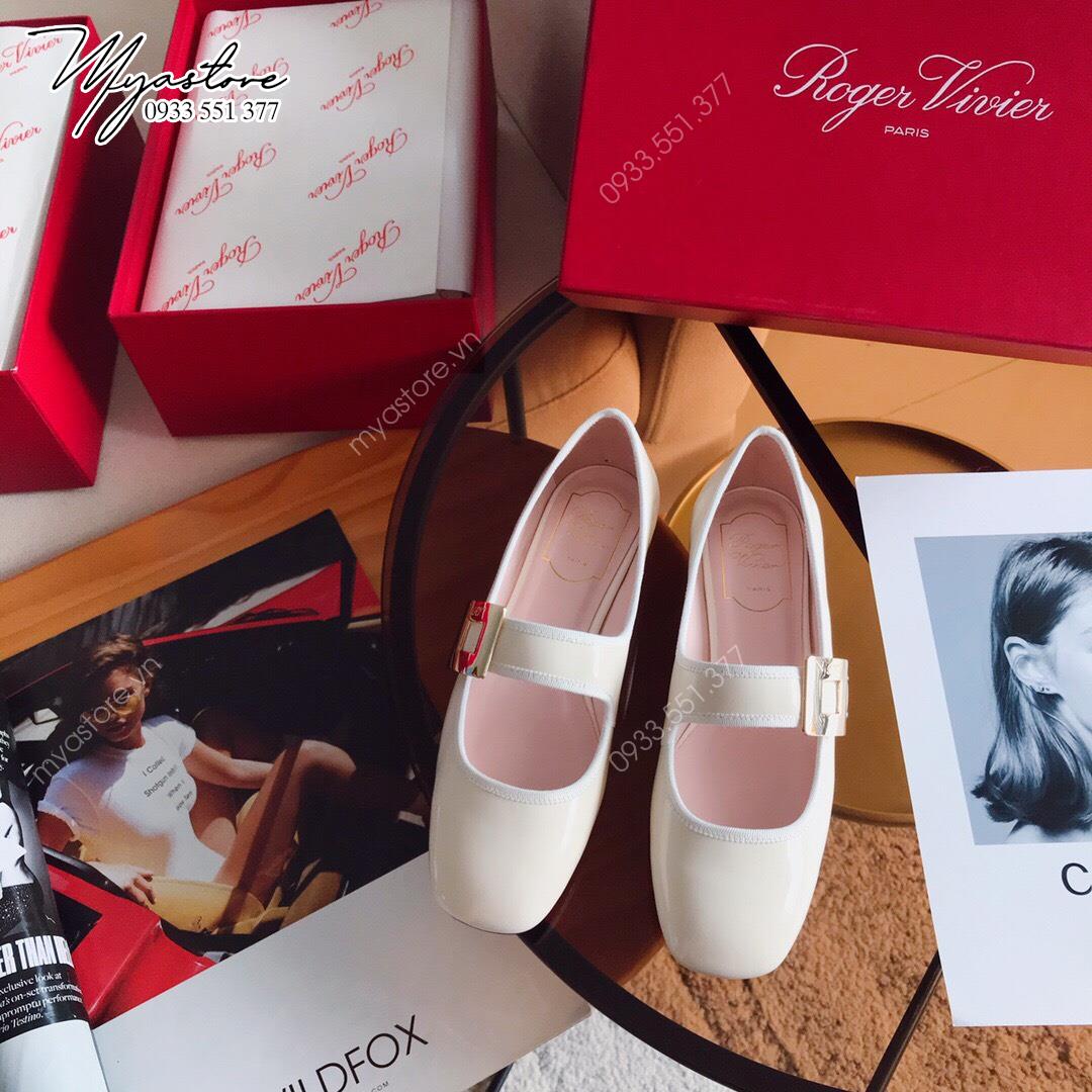 Giày ba lê nữ Roger Vivier Ss21 siêu cấp 