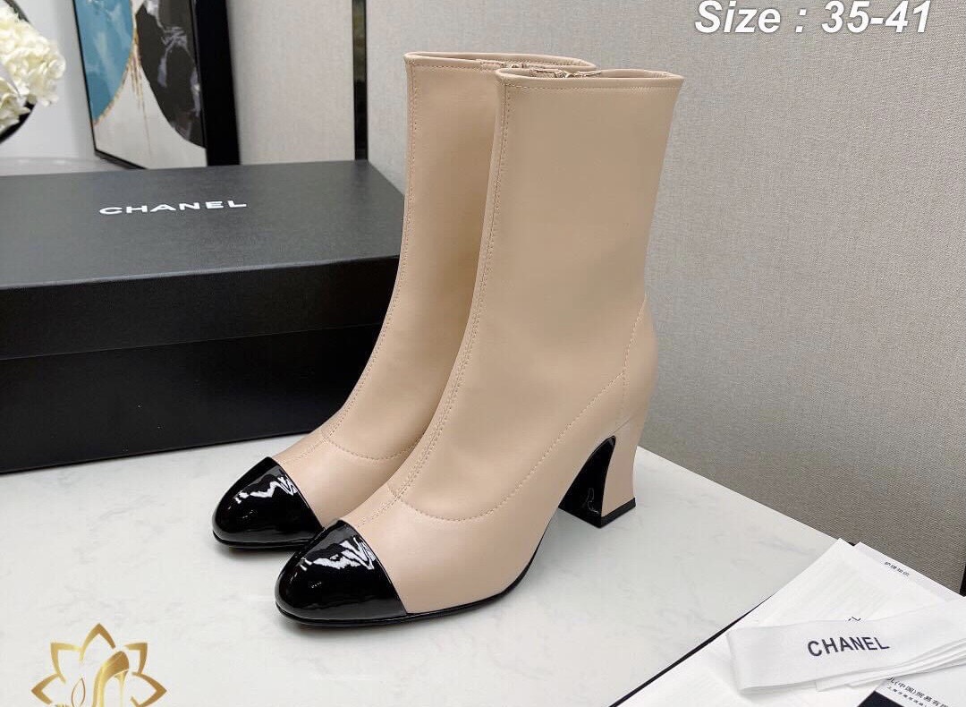 Giày boot nữ Chanel siêu cấp 