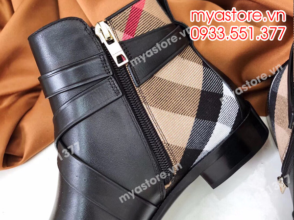 Giày Boots nữ Burberry siêu cấp