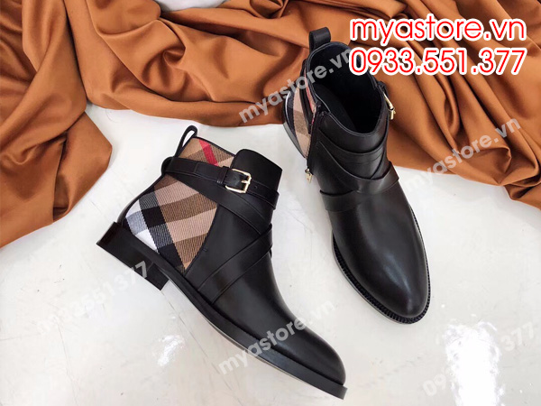 Giày Boots nữ Burberry siêu cấp