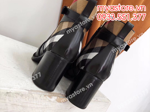 Giày Boots nữ Burberry siêu cấp