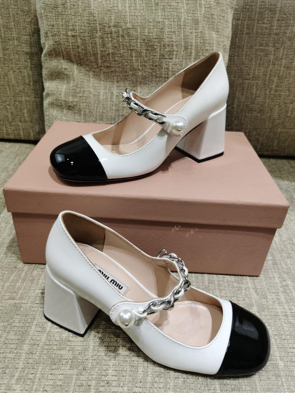 Giày cao gót nữ Jimmy Choo Mary Jane siêu cấp 1:1