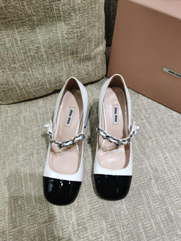 Giày cao gót nữ Jimmy Choo Mary Jane siêu cấp 1:1