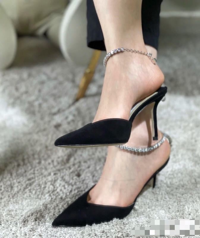 Giày cao gót nữ Jimmy Choo SAEDA siêu cấp 1:1