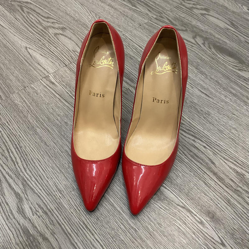 Giày cao gót nữ Louboutin siêu màu đỏ size 38