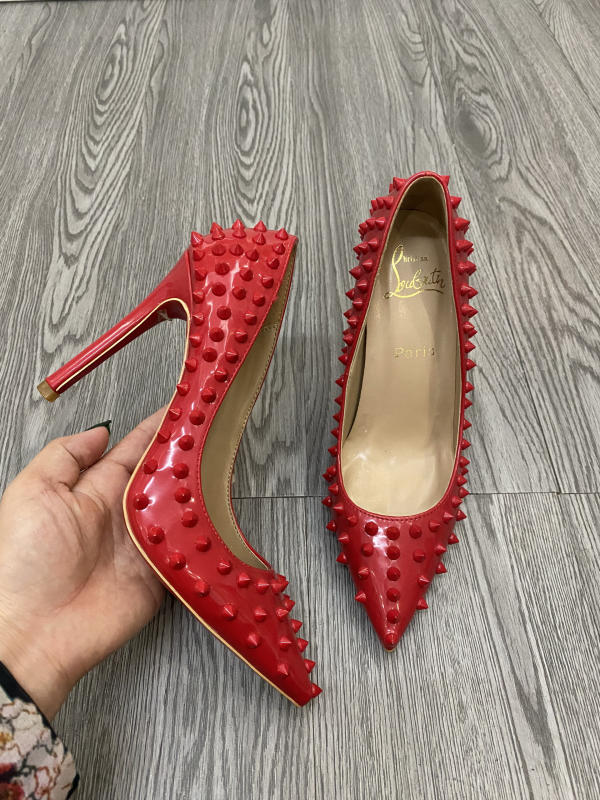 Giày cao gót nữ Louboutin siêu màu đỏ  size 35