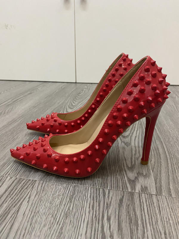 Giày cao gót nữ Louboutin siêu màu đỏ  size 35