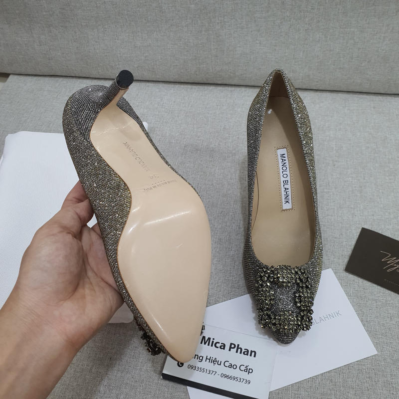 Giày cao gót nữ Manolo Blahnik siêu cấp