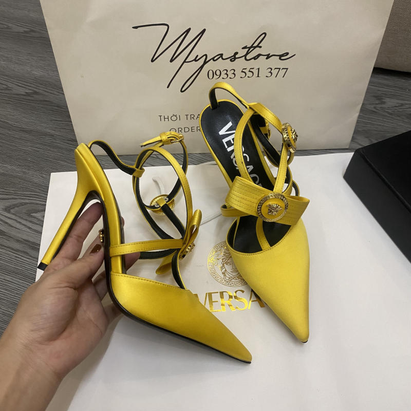 Giày cao gót Versace Cute Bow Formal siêu cấp về trả khách