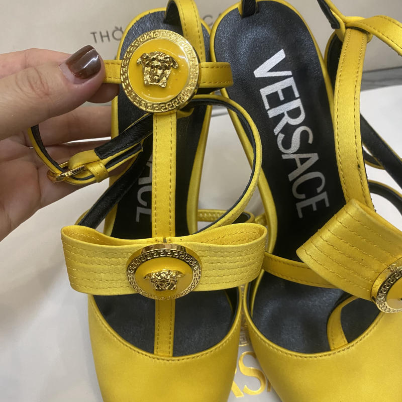 Giày cao gót Versace Cute Bow Formal siêu cấp về trả khách