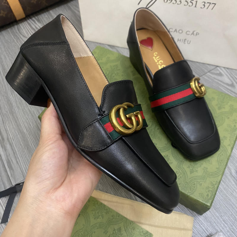 Giày Gucci Loafers with Double G siêu cấp về trả khách