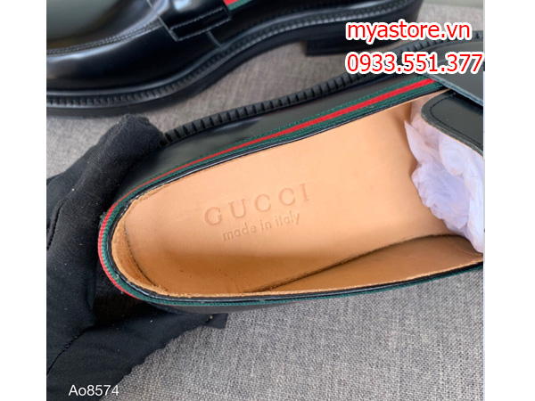 Giày Gucci nam màu đen 