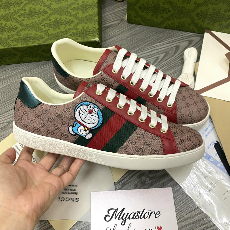 Giày Gucci sneaker Doraemon siêu cấp trả khách