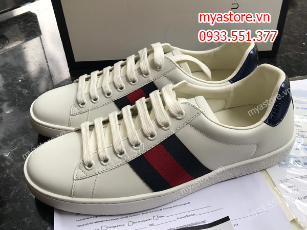 Giày Gucci thể thao về trả khách