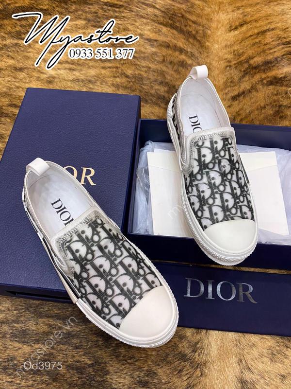 Giày lười Dior nam nữ siêu cấp 