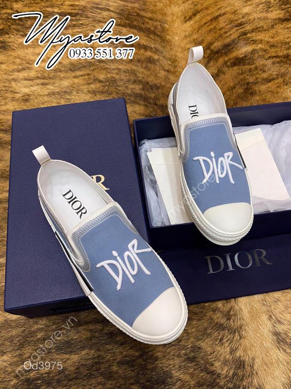 Giày lười Dior nam nữ siêu cấp 