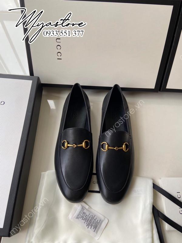 Giày lười nữ trơn Gucci siêu cấp 1:1