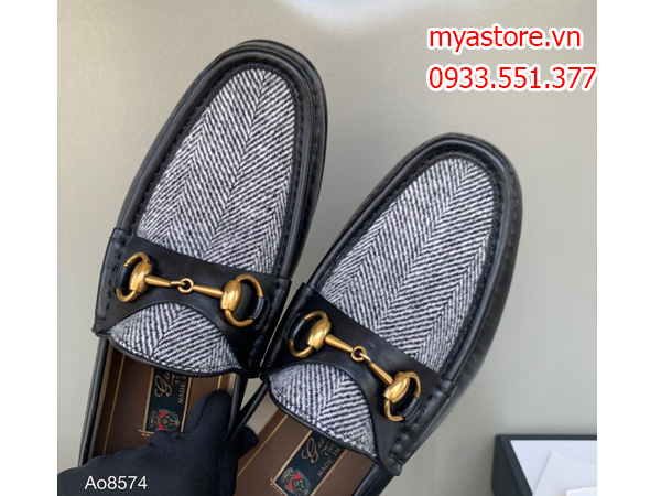 Giày mọi Gucci nam màu đen 